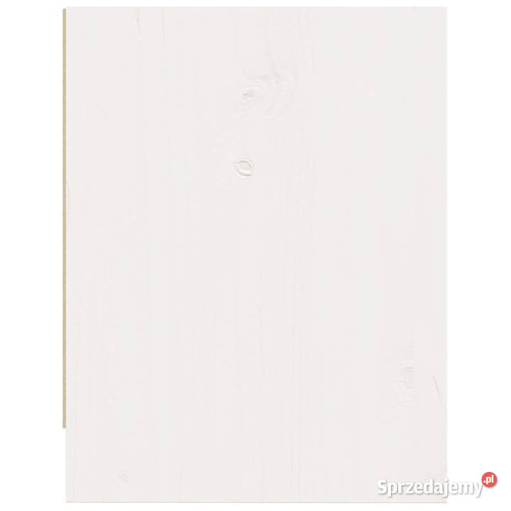 Szafka nocna biała 40x305x40 lite drewno sosnowe mazowieckie Warszawa