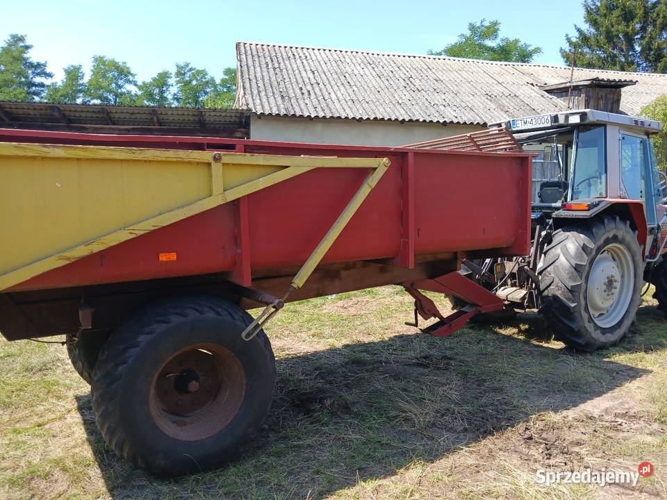 Przyczepa jednoosiowa 78ton łódka łódzkie Lubochnia