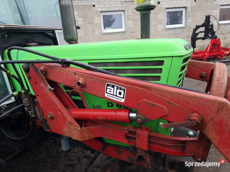 Ciągnik DEUTZ 6806 z turem