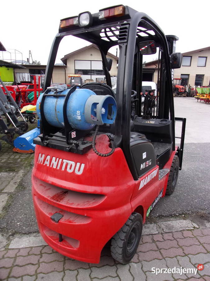 Wózek Widłowy MI15G Manitou 15T LPG w RadMasz łódzkie Opoczno