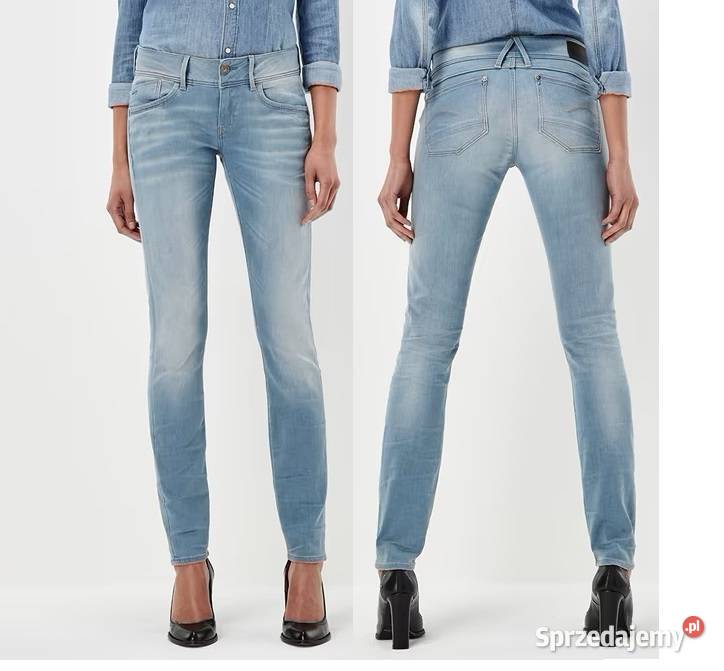 spodnie GSTAR Lynn Mid Skinny 60885D010424 W28 Zamość sprzedam