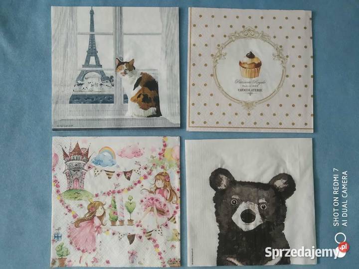 Serwetki papierowe 60 decoupage śląskie Bytom