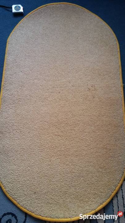 dywan owalny złoty 64 na 1165 chodnik