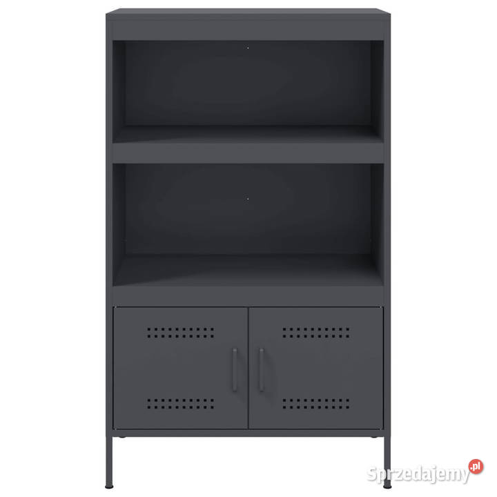 Szafka antracytowa 68x39x113 stal WM842972 Warszawa