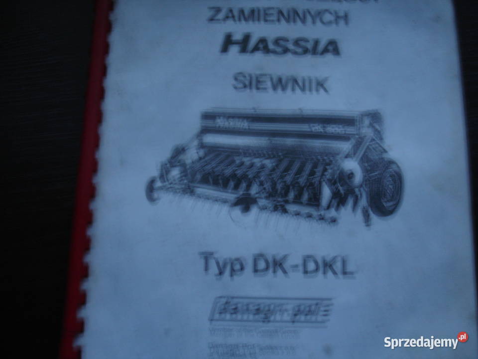 Siewnik Hassia DK 3 m 25 lejków nieuszkodzony Iłża