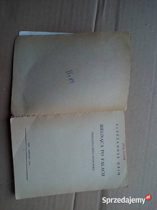 Biegnąca falach Aleksander Grin osobowe Sokółka