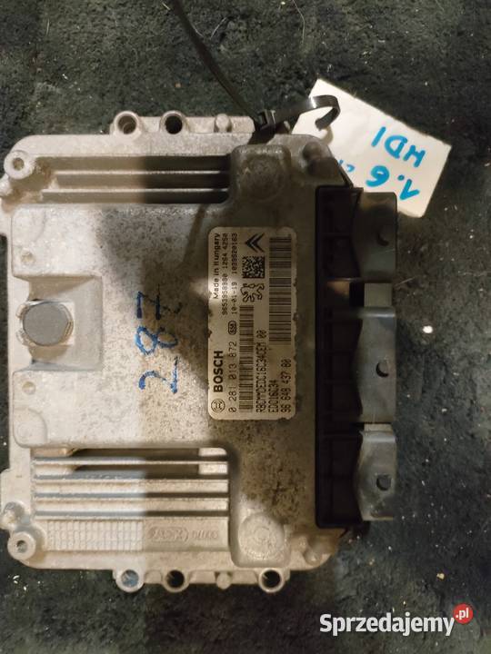 Sterownik ECU 16 HDI 0281013872 9664843780 Gdynia sprzedam