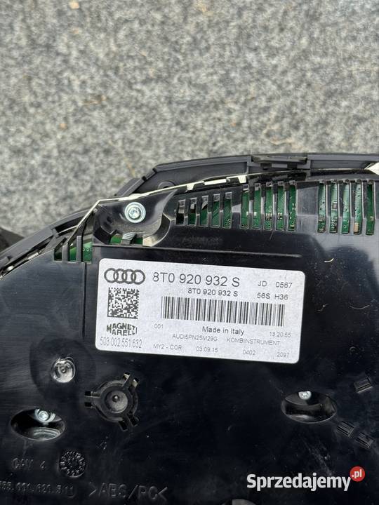 Licznik Obrotomierz Audi 2015 Motoryzacja Świebodzin