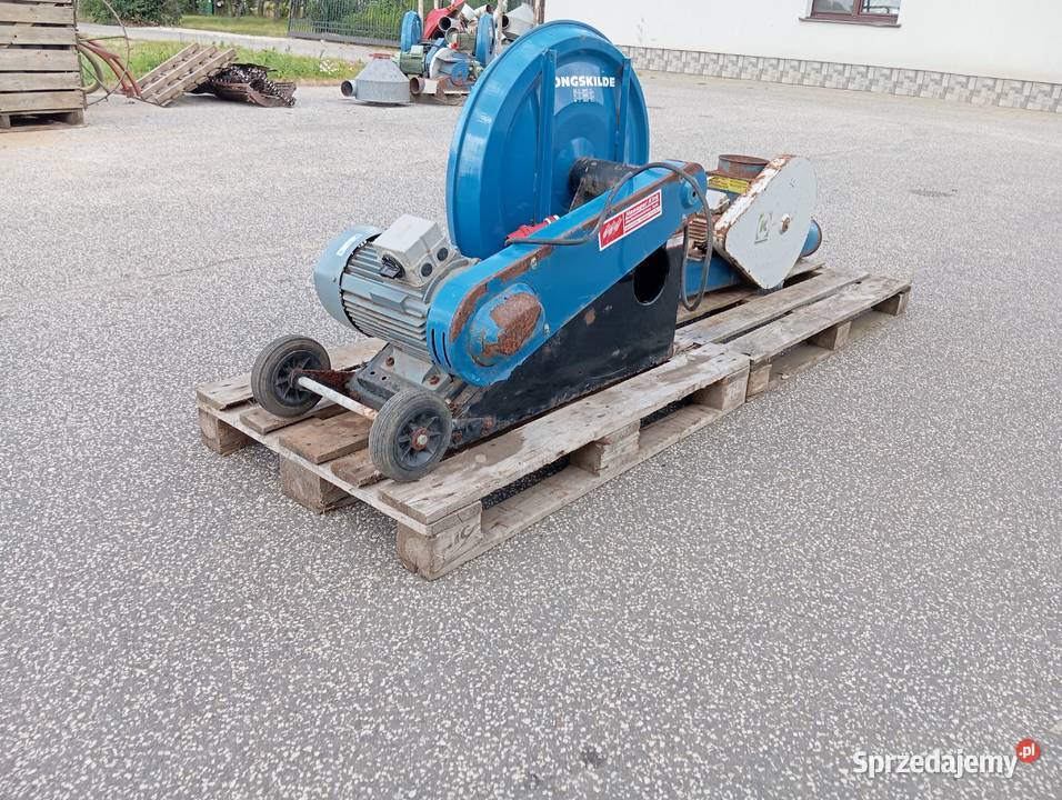 Dmuchawa z podajnikiem do zboża Kongskilde 75kW Lubień Kujawski sprzedam