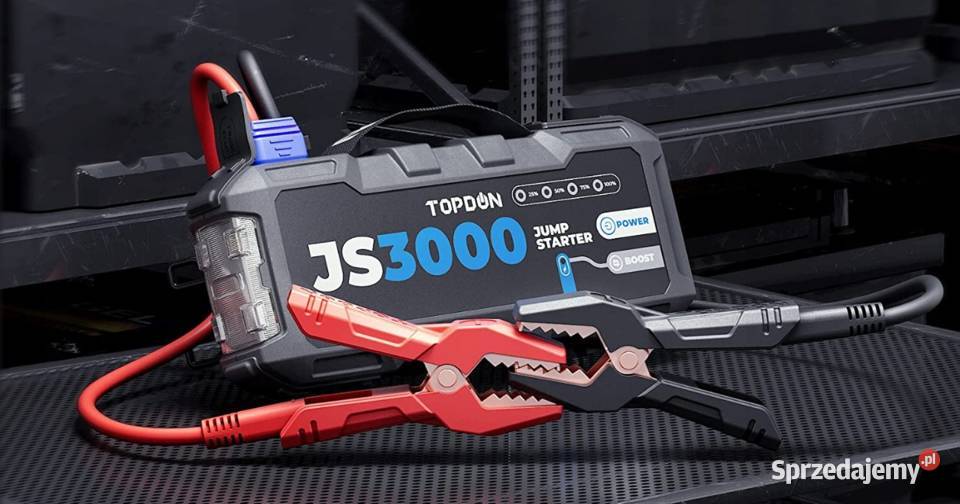TOPDON JS3000 Jump starter rozruch 24000mAh Gorzów Wielkopolski