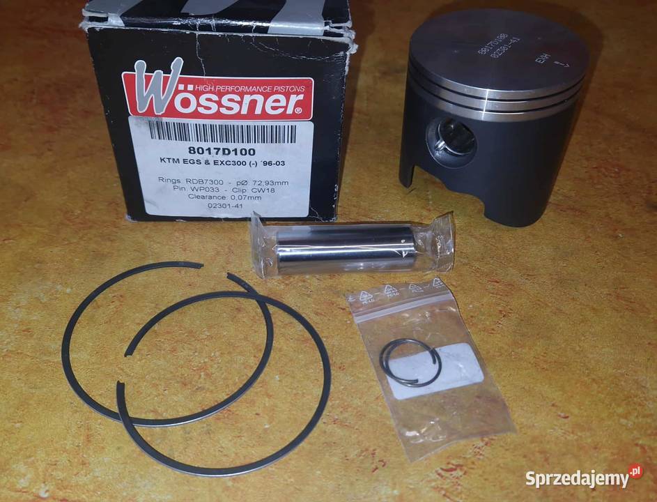 WOSSNER TŁOK KTM 2T EGSEXC 300 9603 7293MM100 Świętochłowice sprzedam
