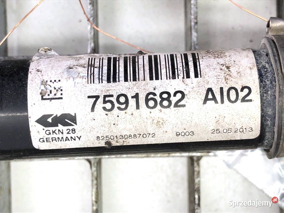 PÓŁOŚ PRAWY PRZÓD BMW E84 20 184 0915 PRZEGUB