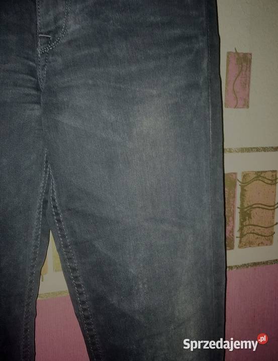 NOWE Szare Dżinsy jeansy spodnie rurki skinny HM Leszno sprzedam