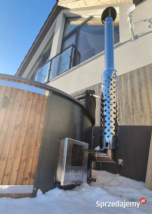 Balia ogrodowa z piecem na drewno hydromasażem i Balie Stronie Śląskie