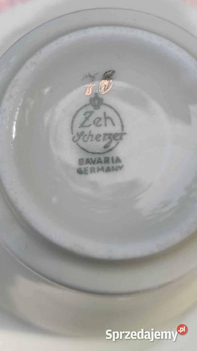 ART DECO lata 30te Zeh Scherzer Bavaria antyczny Pabianice