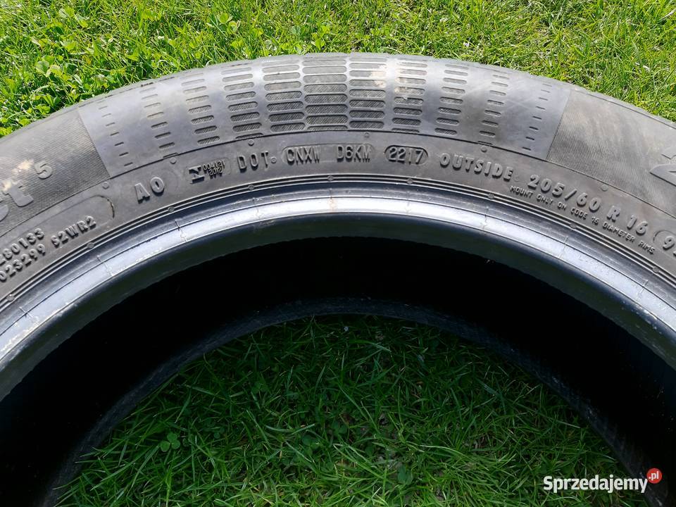 Opony 205 60 16 Continental Contiecocontact5 2 lubelskie Kijany