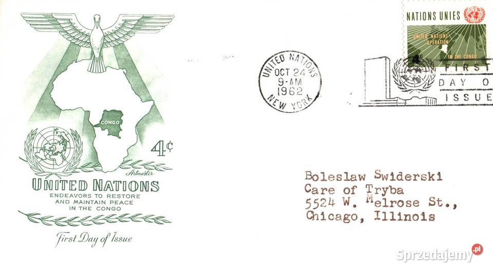 Koperty i Karty FDC World Europa Cept 1957 do