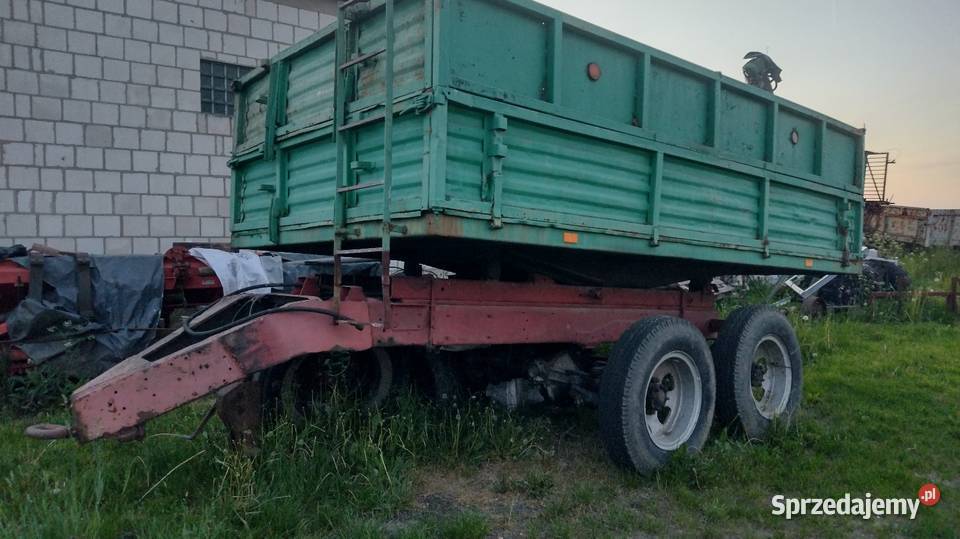Przyczepa wywrotka rolnicza D55 tandem D47 Łosice