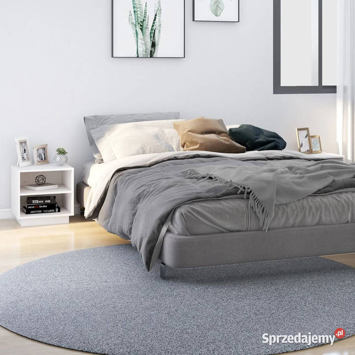 Szafki nocne 2 białe 40x34x40 lite drewno mazowieckie sprzedam