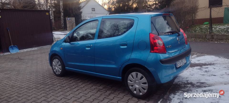 nissan pixo 10 benzyna klima wspomaganie piękne Rok produkcji 2009 małopolskie Kraków