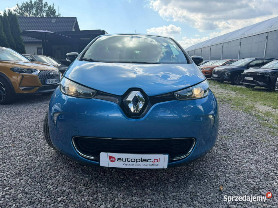 Renault Zoe 25 kwH Bezwypadkowy B Stan 2012 niebieski Zoe Otwock Mały