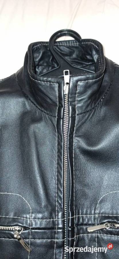 Kurtka skórzana czarna Krosno