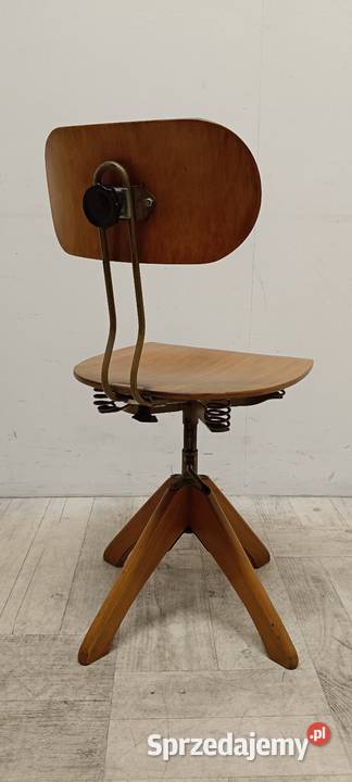 krzesło architekta biurowe lata 50te vintage