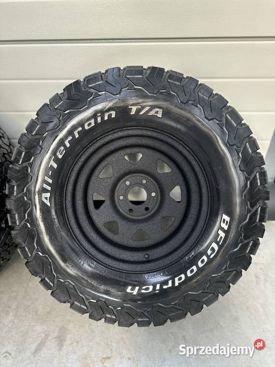 Komplet Kół OffRoad Felgi stalowe 16 Opony warmińsko-mazurskie Pasłęk