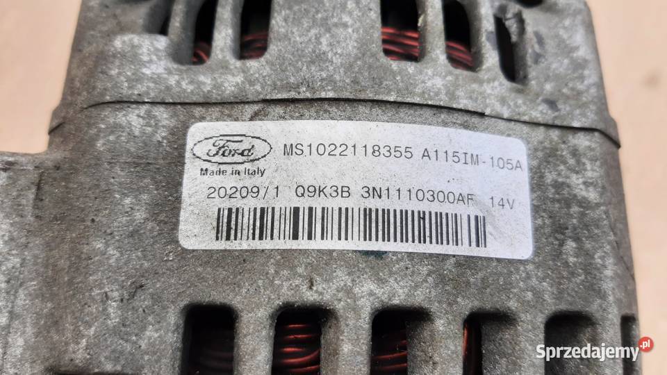 alternator 105A Ford Focus mk2 c 16 16V benz Dębno sprzedam