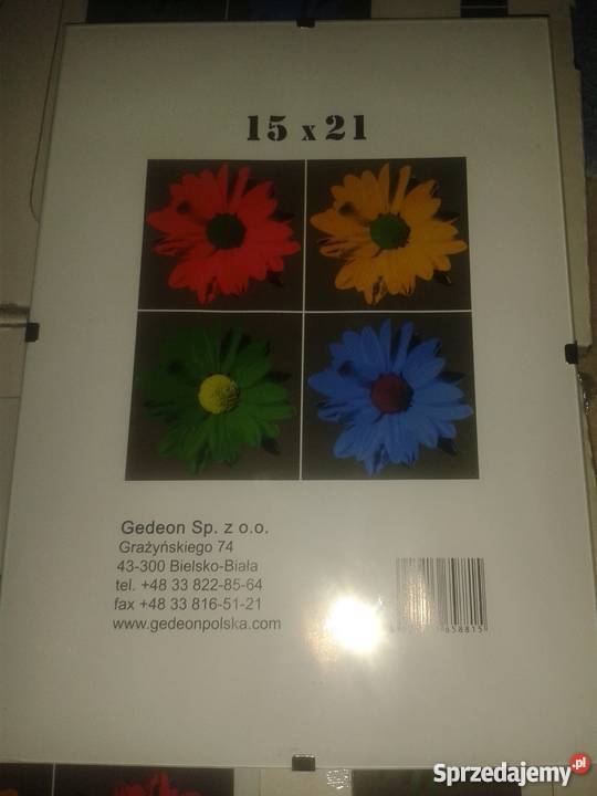 Ramka na zdjęcie do wieszania 15x21 NOWE 9 sztuk Dom i Ogród Kraków