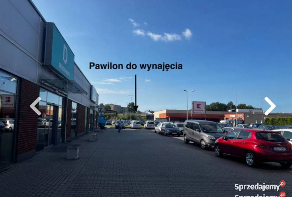 Gotowy Pawilon handlowo usługowy market 800m2 Wynajem