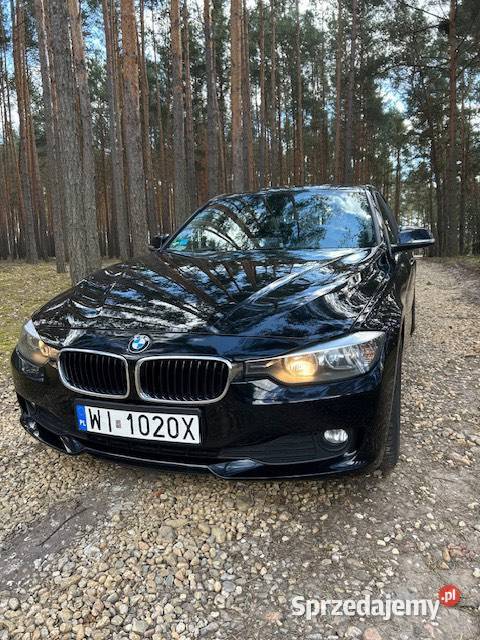 BMW F30 316i 2014 136 Polski salon Skora CarPlay CD Seria 3 lubuskie Kożuchów