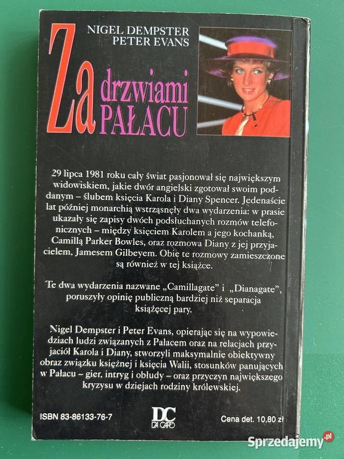 drzwiami pałacu Nigel Dempster Peter Evans Lublin