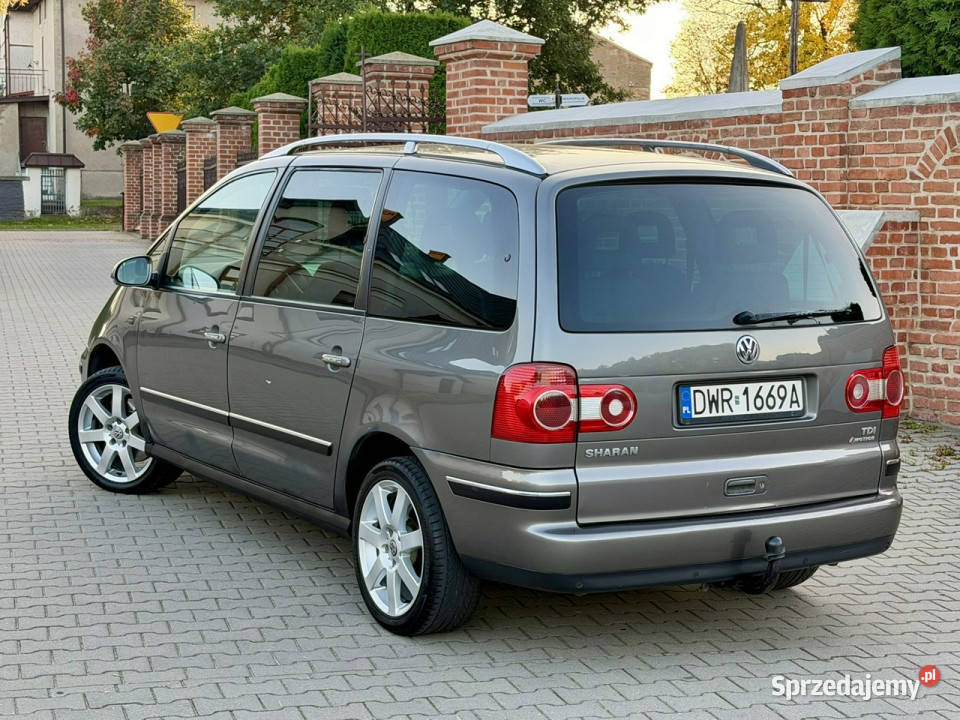 Volkswagen Sharan 4x4 7os 19TDI 115 Manual garażowany Zwoleń