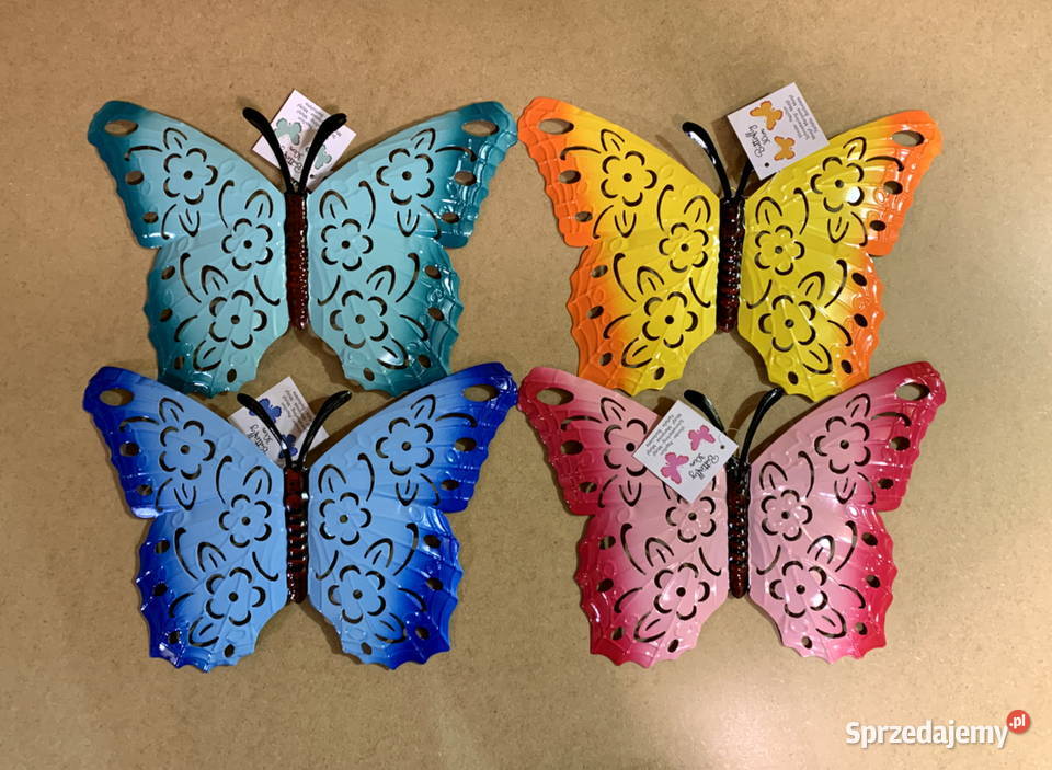 Ozdobne stalowe motyle 50 Stalowa Wola