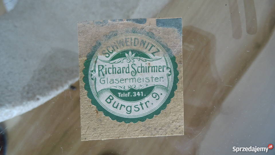 Grafiki reprinty ponad stuletnie Blande Sparks wielkopolskie Radzewice