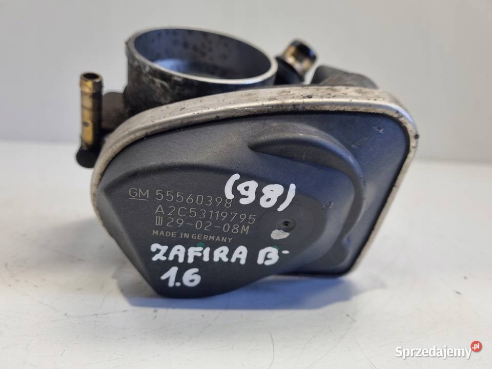 PRZEPUSTNICA Opel Zafira B 16 16V 55560398 osobowe Chełm