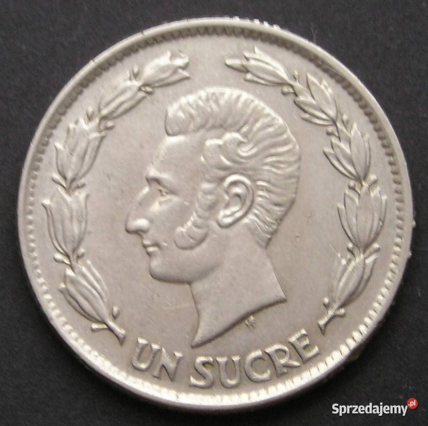 Ekwador 1 sucre 1937 stan 2 Łódź sprzedam
