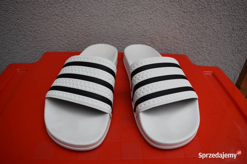 Klapki Oryginał ADIDASDwie Pary Nowe 44 Okazja Olsztyn