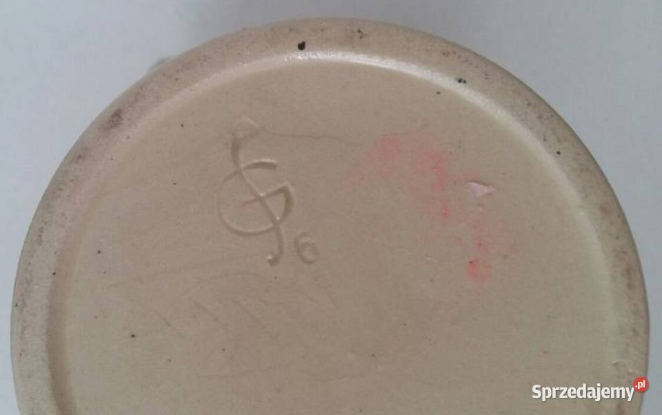 Antyk Kufel do Piwa Kobalt Ciężka CeramikaNiemcy pomorskie sprzedam