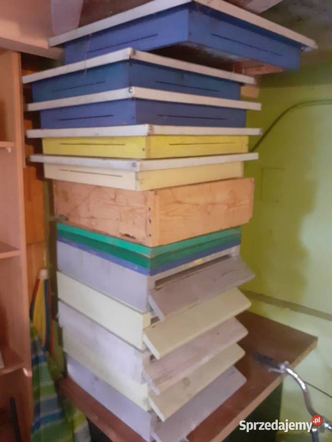 ule warszawskie poszerzone miodarka ramki ule Wilczyce