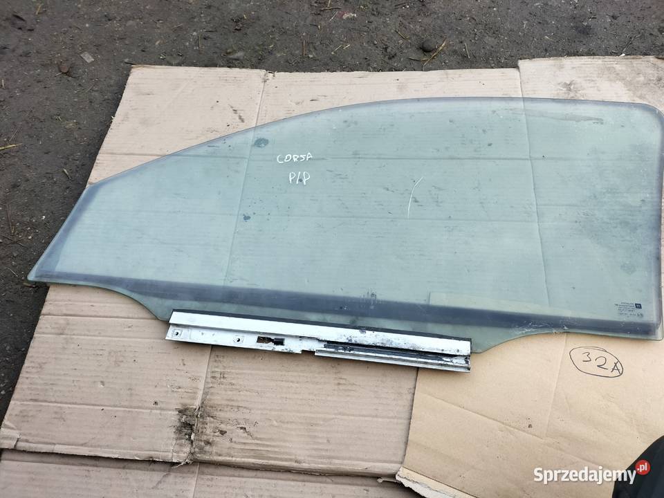 OPEL CORSA C 3D SZYBA DRZWI PRAWY PRZÓD PRAWA Kamień-Kolonia