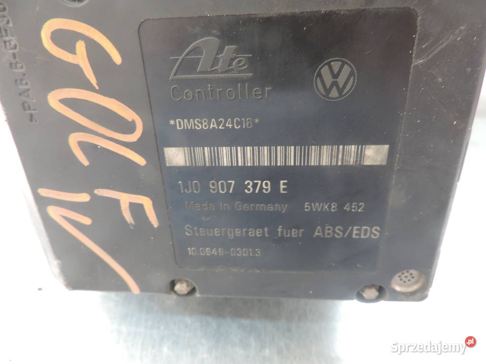 VW GOLF 4 BORA AUDI A3 LEON POMPA ABS 1J0907379E pompy hamulcowe małopolskie Nowy Sącz