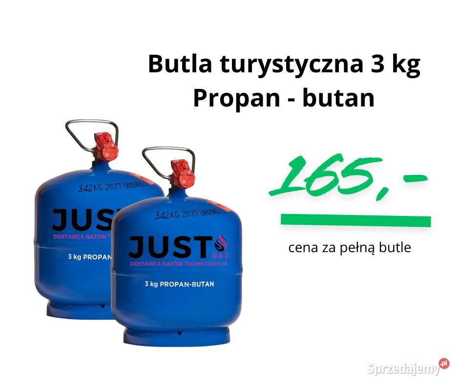 Butla gazowa turystyczna 3 propan butan 3 Nowy Sącz