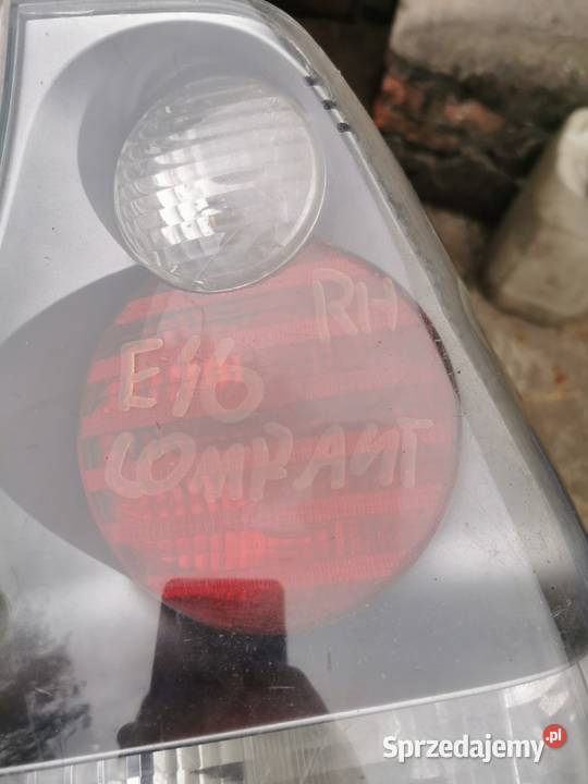 bmw e46 compakt seria 3 lampa tył prawa 63216 Międzychód
