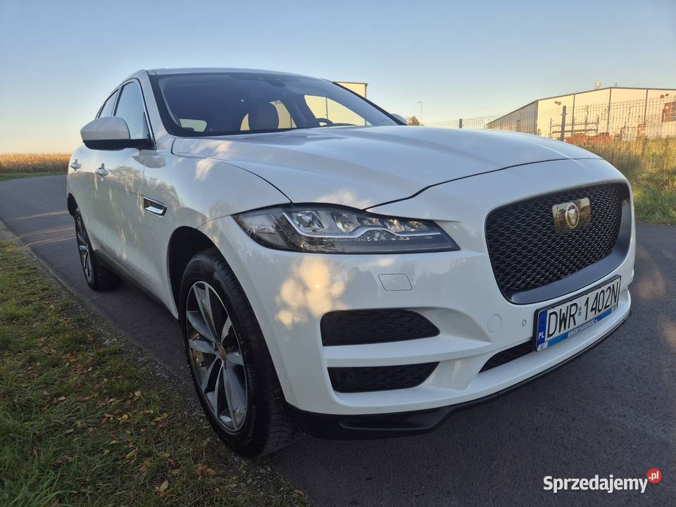Jaguar FPace 2019 wer PRESTIGE nowe opony stan Rok produkcji 2016 Żórawina