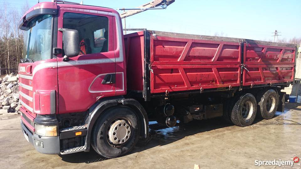 Scania 124g 400 wywrotka 3 osie 26 ton Ciechanów - Sprzedajemy.pl