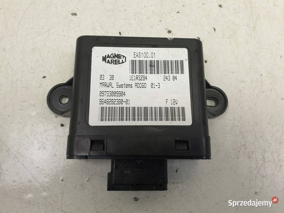 Lancia Phedra 22 JTD STEROWNIK POMPY PALIWA Sterowniki Rudka