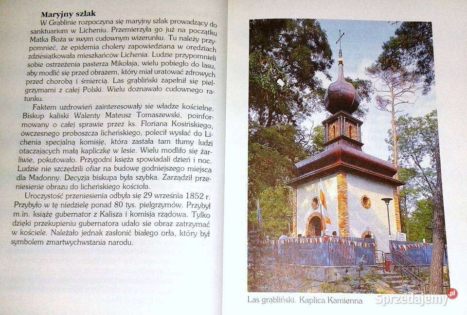 Sanktuarium w Licheniu Przewodnik M Szarska S Chełm sprzedam