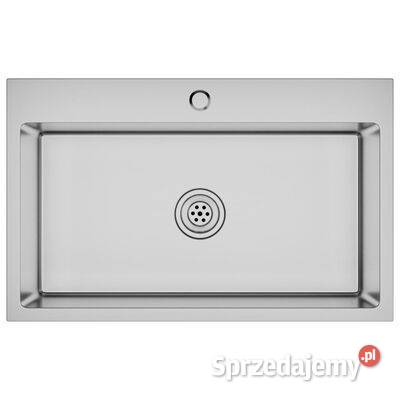 vidaXL Ręcznie robiony zlew kuchenny stal Warszawa